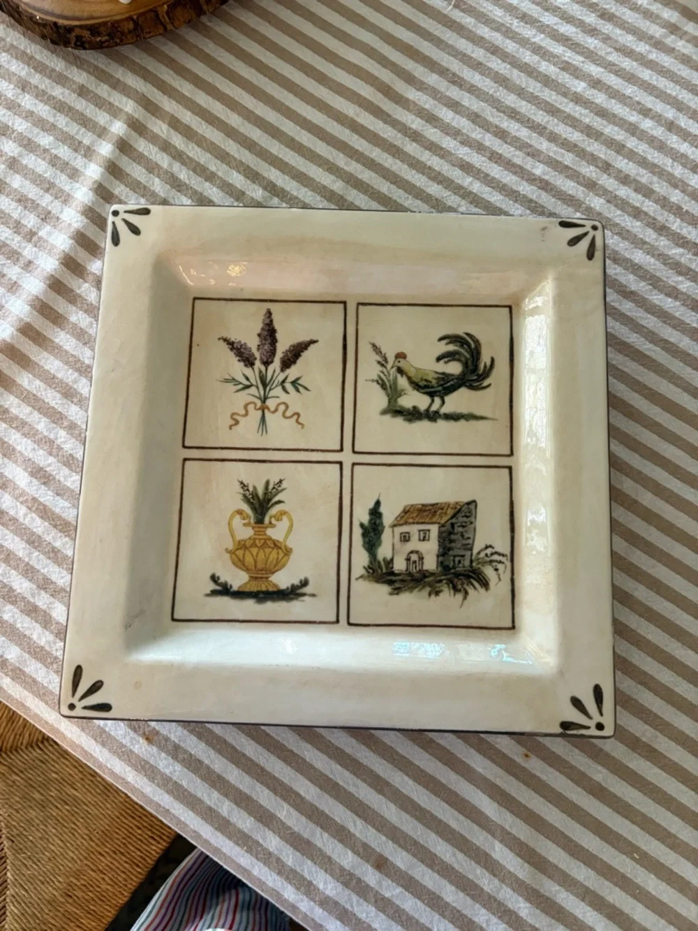 Williams-Sonoma square Italian serving platter